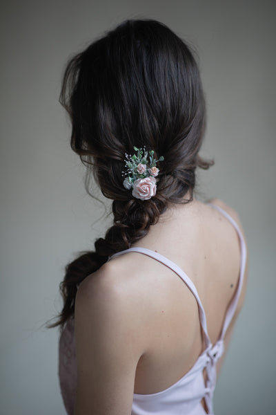 Romantic pastel blush wedding set