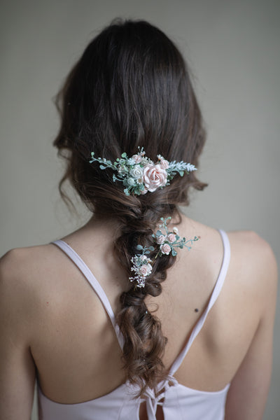 Romantic pastel blush wedding set
