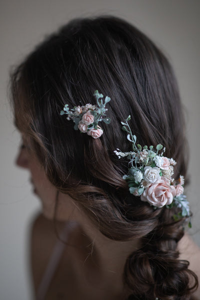 Romantic pastel blush wedding set