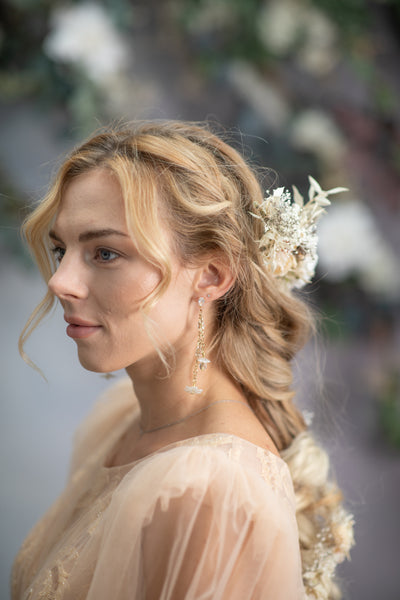 Glamour wedding earrings