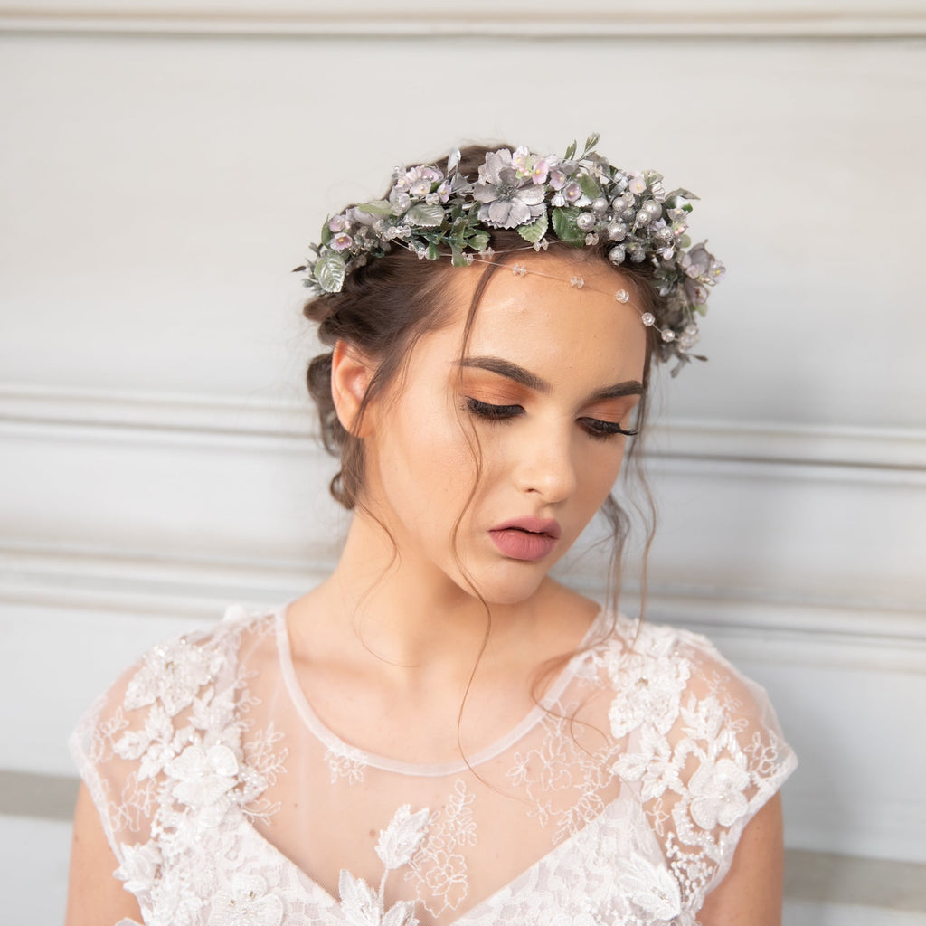 Wedding shop hair wreath