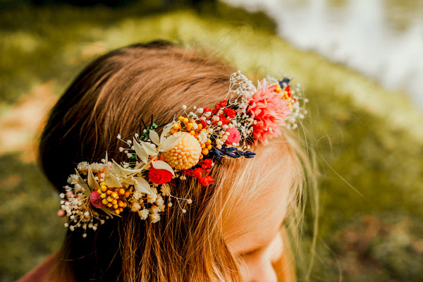 Meadow matching hair crowns Set of mummy and me crowns Wedding wreaths Flower girl headpiece Hair wreath for daughter 1st birthday crown