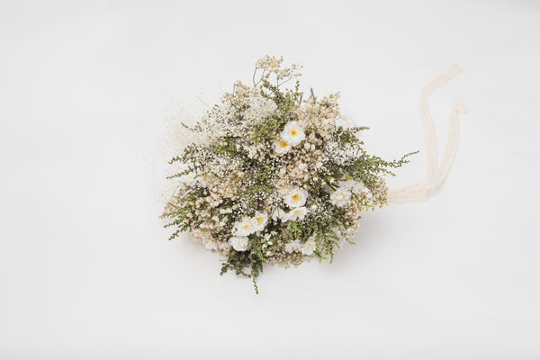 Natural bridal bouquet baby's breath Wedding bouquet 2021 Rustic bouquet Wedding accessories Magaela Handmade Barn wedding Dried flowers