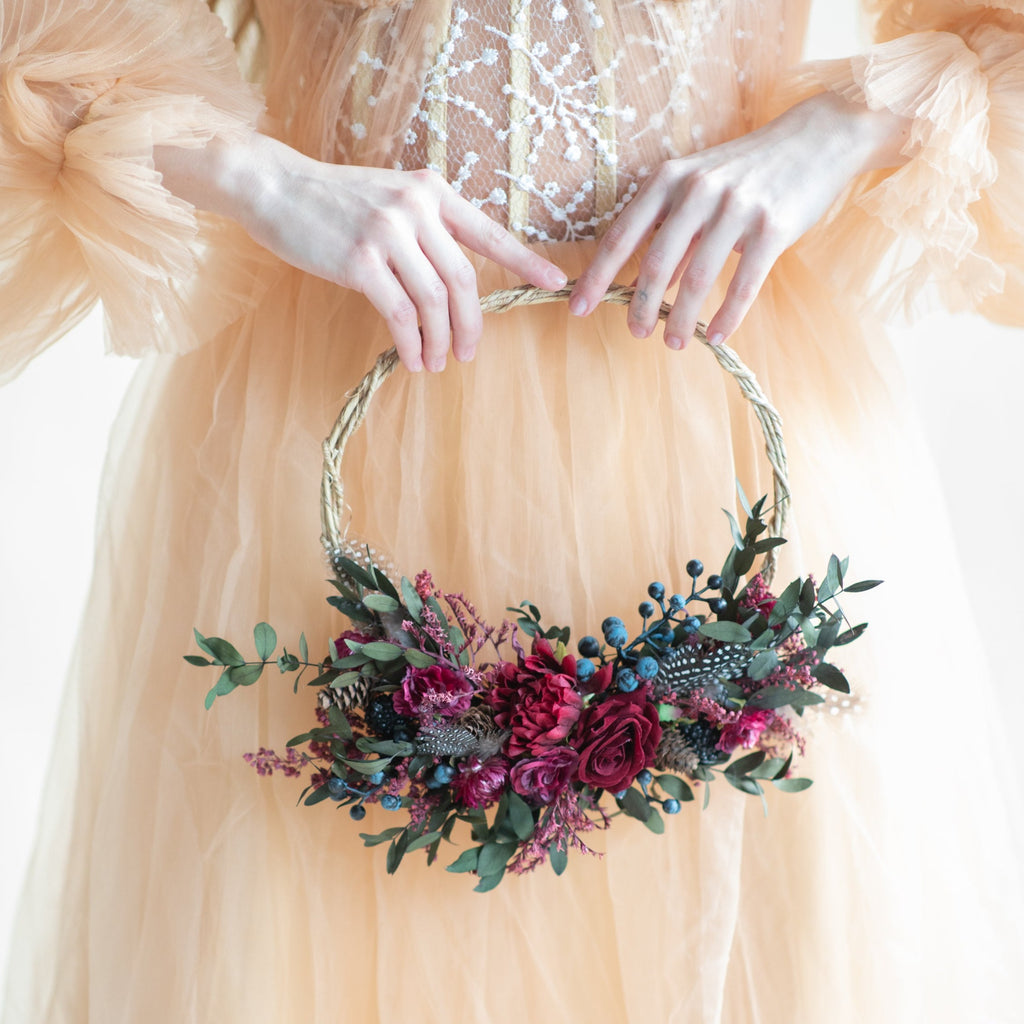 Bridesmaids flower rings best sale