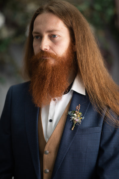 Small/Large meadow flower boutonniere