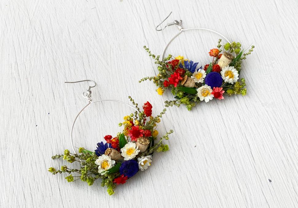 handmade dangle earrings
